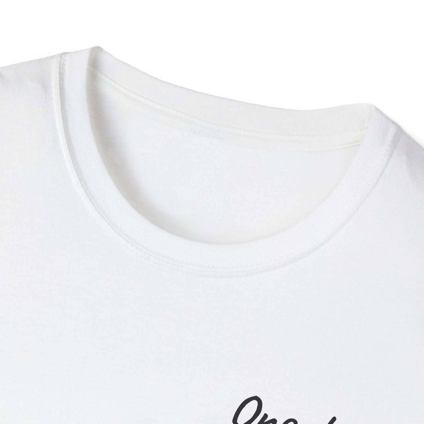 Inspirational Unisex Softstyle T-Shirt - One Day at a Time, Motivational Shirt, Gift for Encouragement, Casual Wear, Relaxed Fit