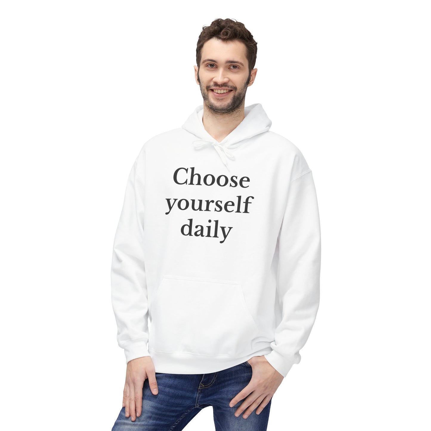 Choose Yourself Daily Fleece Hoodie