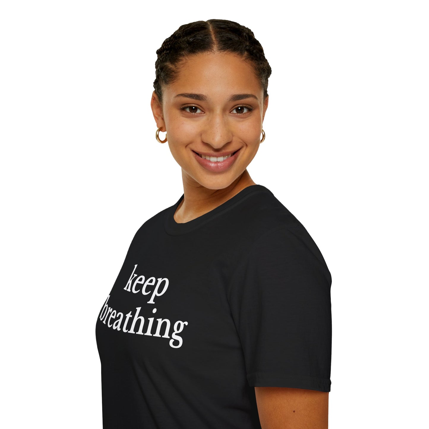 Keep breathing Unisex T-Shirt