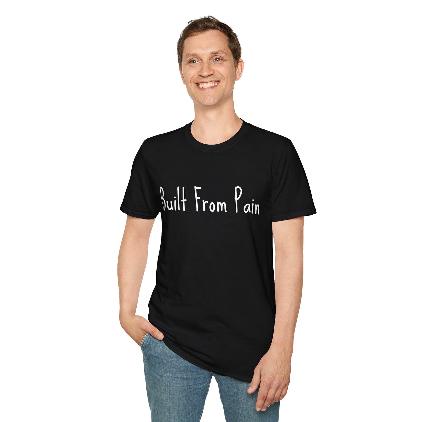 Built From Pain Unisex Softstyle T-Shirt