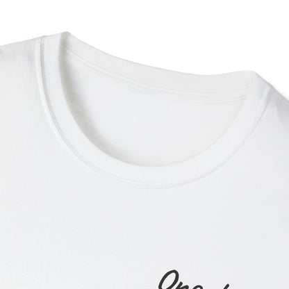 Inspirational Unisex Softstyle T-Shirt - One Day at a Time, Motivational Shirt, Gift for Encouragement, Casual Wear, Relaxed Fit