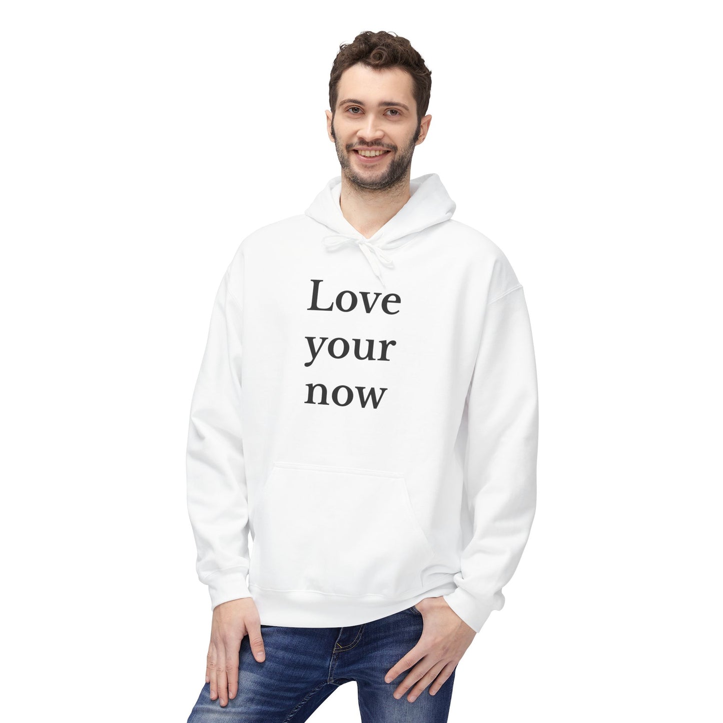 Love Your Now Unisex Midweight Fleece Hoodie