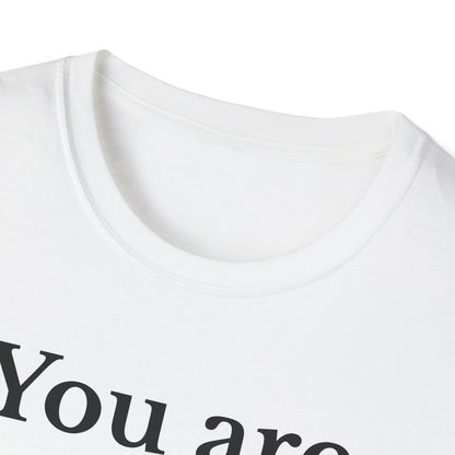 Inspirational Unisex T-Shirt - You Are Becoming Who You Needed, Motivational Tee, Gift for Self-Care, Encouragement Shirt, Positive Vibes